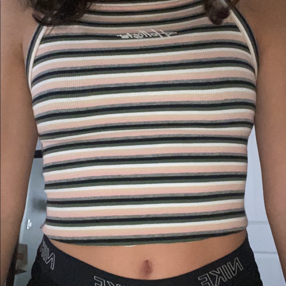 Hollister small halter/crop top